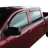 Westin Automotive 14-16 SILVERADO/SIERRA 1500/15-16 2500/3500 CREW CAB 1500 WIND DEFLECTORS - IN-CHANNEL SMOKE 72-39415